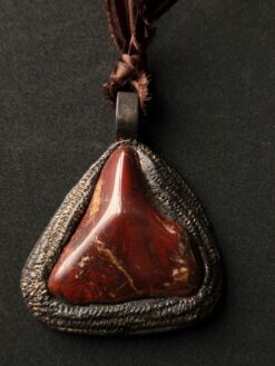 Alternative view of Brecciated Jasper Necklace (Adjustable Length)