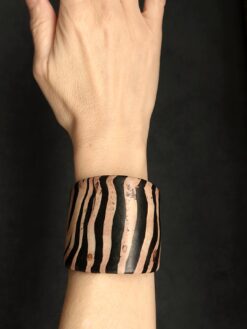 Brown & Black Flat Cuff - Size S