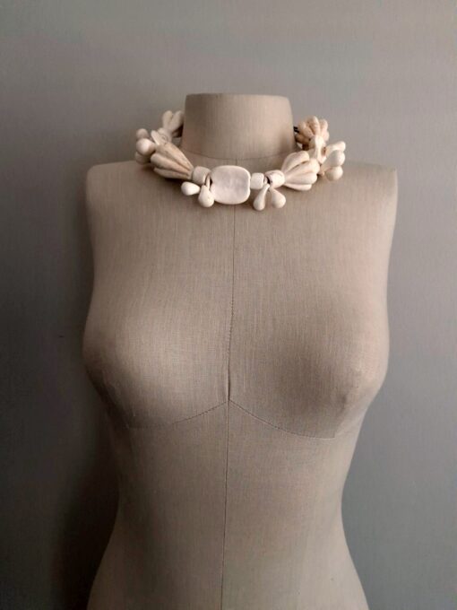 Vegan Ivory Necklace (Adjustable Length) - Image 6