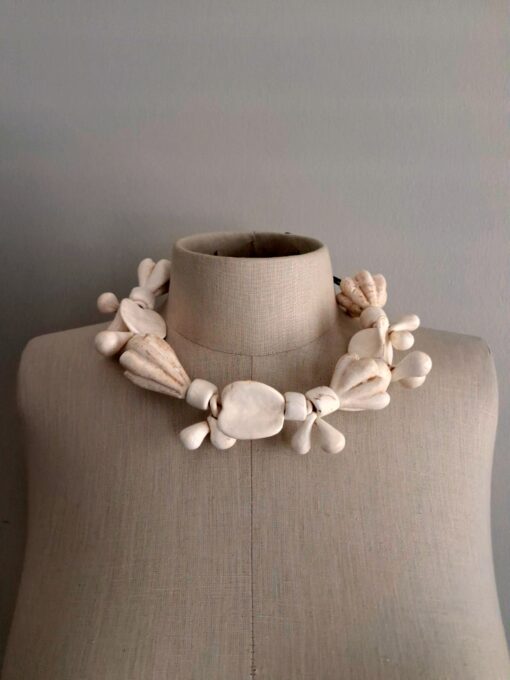 Vegan Ivory Necklace (Adjustable Length) - Image 3