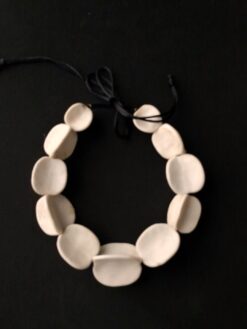 Vegan Ivory Pod Necklace (Adjustable Length)