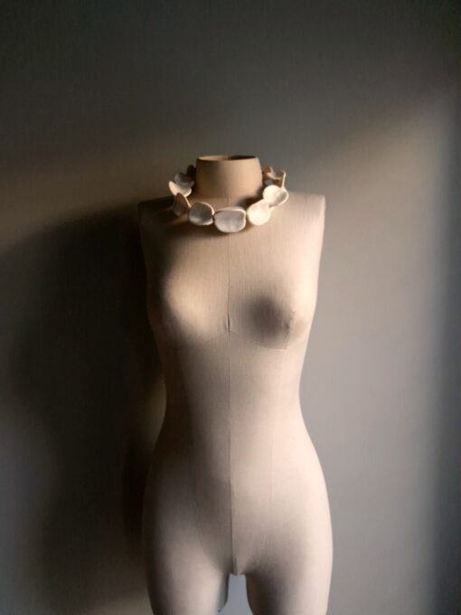 Vegan Ivory Pod Necklace (Adjustable Length) - Image 3