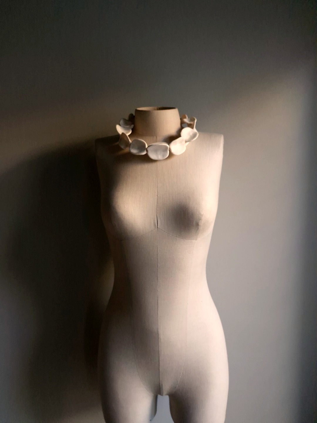 Vegan Ivory Pod Necklace (Adjustable Length) - Image 3
