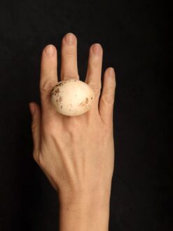 Alternative view of Vegan Ivory Ring - Size 7.5