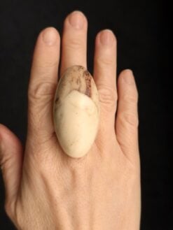 Alternative view of Vegan Ivory Ring - Size 7