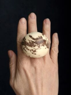 Alternative view of Vegan Ivory Ring - Size 7