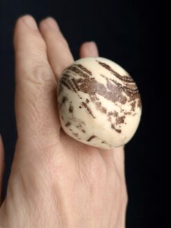 Vegan Ivory Ring - Size 7