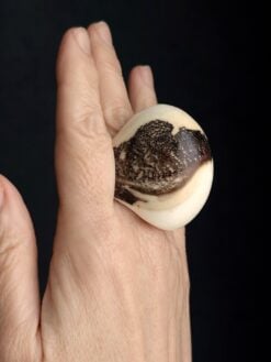 Vegan Ivory Ring - Size 7.5