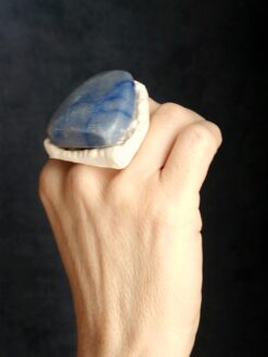 Alternative view of Apatite Ring - Size 8