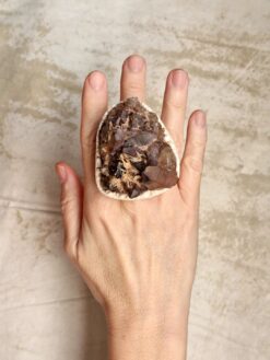 Alternative view of Orange River Crystal Ring - Size 9.5