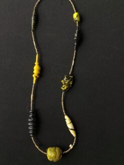 Yellow & Black Necklace