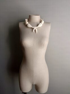 Alternative view of Vegan Ivory Necklace (Adjustable Length)