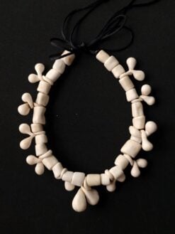Vegan Ivory Necklace (Adjustable Length)