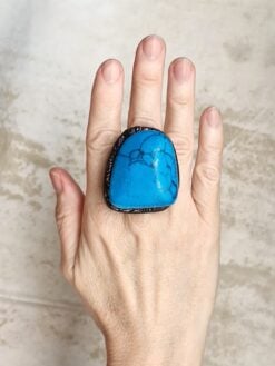 Blue Aventurine Ring - Size 8.5