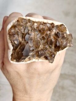 Orange River Crystal Ring Size 7