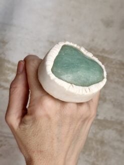 Green Aventurine Ring - Size 12