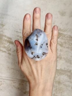 Alternative view of Agate Ring - Size 7.5