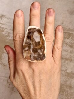 Alternative view of Orange River Crystal Ring - Size 9.5