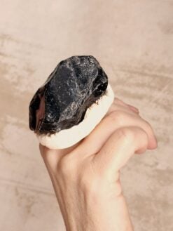 Apache Tear Ring - Size 8.5