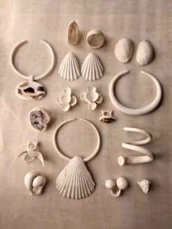 Alternative view of Vegan Ivory Collar Necklace - Size Medium (Adjustable)