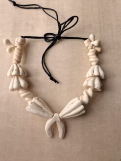 Alternative view of Vegan Ivory Necklace (Adjustable Length)