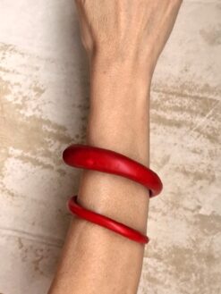 Red Snake Cuff - Size M - L