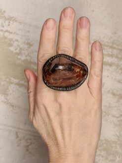 Brecciated Jasper Ring - Size 8