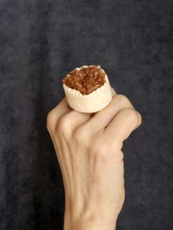 Alternative view of Aragonite & Vegan Ivory Ring - Size 7.5