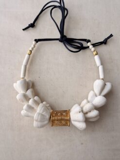 Alternative view of Vegan Ivory Necklace (Adjustable Length)