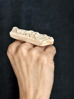 Alternative view of Vegan Ivory Sculptured Ring - Size 7.5