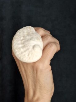 Alternative view of Vegan Ivory Sculptured Ring - Size 7