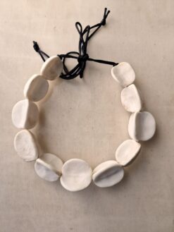 Alternative view of Vegan Ivory Pod Necklace (Adjustable Length)