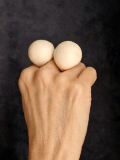 Alternative view of Vegan Ivory Sculptured Ring - Size 7.5