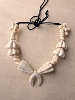 Alternative view of Vegan Ivory Necklace (Adjustable Length)