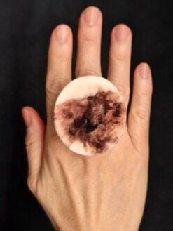 Vegan Ivory Ring - Size 8