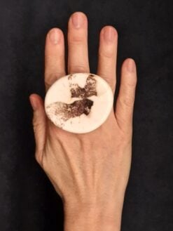 Vegan Ivory Ring - Size 7