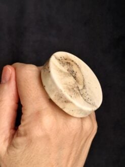 Alternative view of Vegan Ivory Ring - Size 8.5
