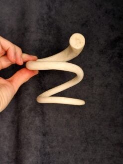 Alternative view of Vegan Ivory Snake Cuff (Select Size)
