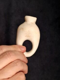 Alternative view of Vegan Ivory Sculptured Ring - Size 8.5