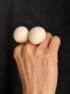Alternative view of Vegan Ivory Sculptured Ring - Size 6.5