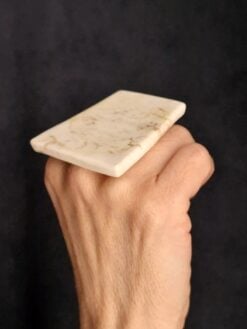 Alternative view of Vegan Ivory Sculptured Ring - Size 6.5