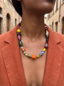 Multi-Colour Necklace (Adjustable Length)