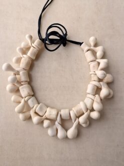 Alternative view of Vegan Ivory Necklace (Adjustable Length)
