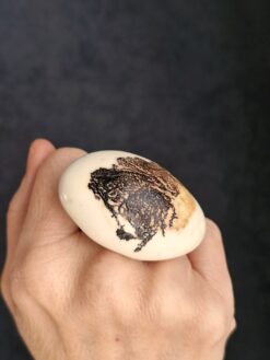 Vegan Ivory Ring - Size 7