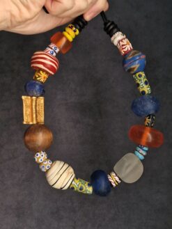 Alternative view of Multi-Colour Necklace (Adjustable Length)